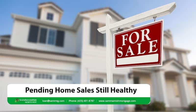Pending Home Sales Still Healthy, Though Dipped From the Month Before