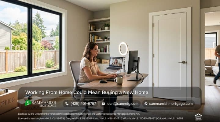 Working From Home Could Mean Buying a New Home