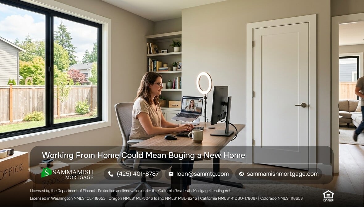 Working From Home Could Mean Buying a New Home