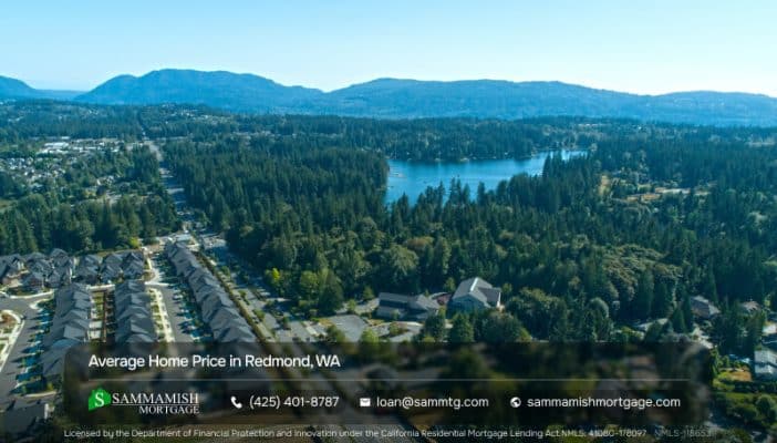 Average Home Price in Redmond, WA for 2026