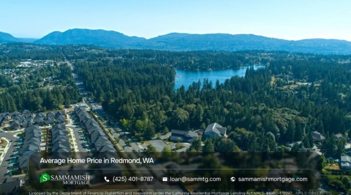 Average Home Price in Redmond, WA for 2026