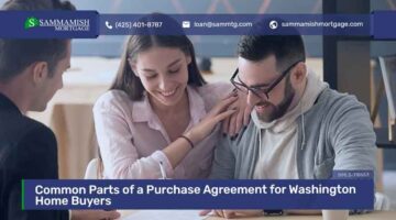 Common Parts of a Purchase Agreement for Washington Home Buyers