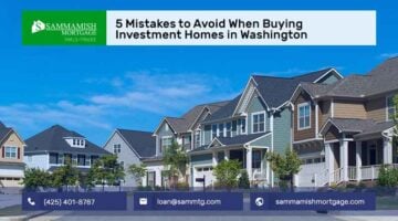 5 Mistakes to Avoid When Buying Investment Homes in Washington