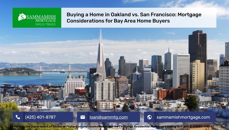 Oakland vs. San Francisco: Mortgage Guide for Bay Area Buyers