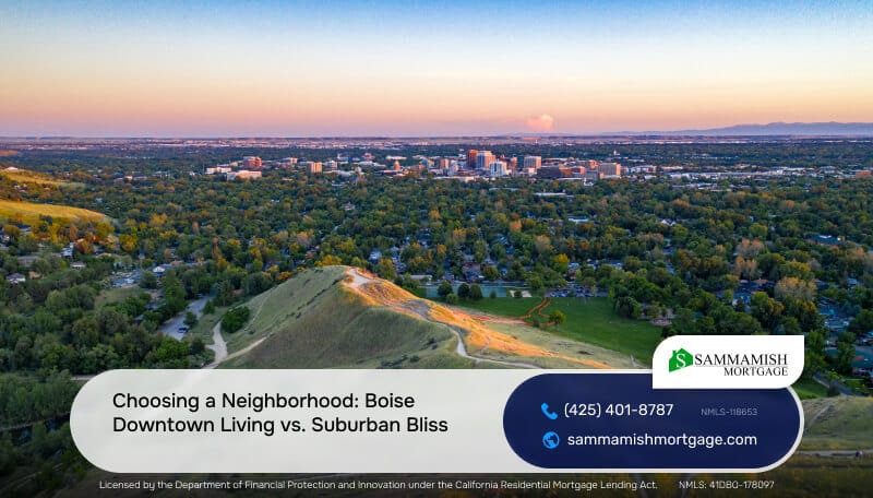Choosing a Neighborhood: Boise Downtown Living vs. Suburban Bliss