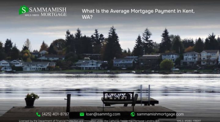 What Is the Average Mortgage Payment in Kent, WA?