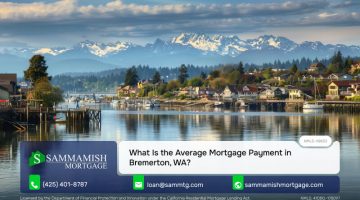 What Is the Average Mortgage Payment in Bremerton, WA?