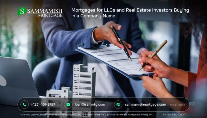 Mortgages for LLCs and Real Estate Investors Buying in a Company Name