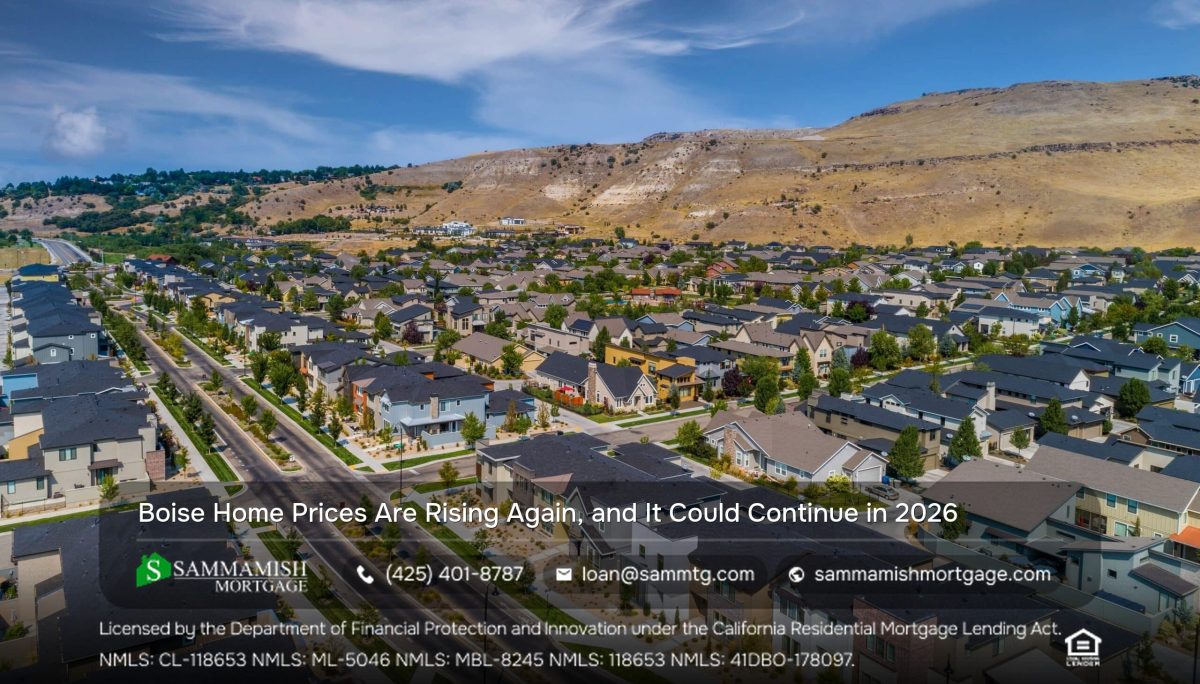 Boise Home Prices Are Rising Again, and It Could Continue in 2026
