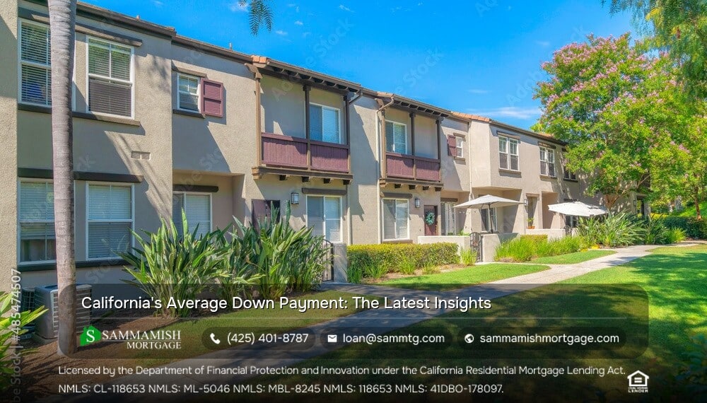 California’s Average Down Payment: The Latest Insights