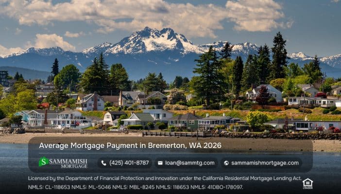What Is the Average Mortgage Payment in Bremerton, WA?