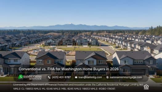 Conventional vs. FHA for Washington Home Buyers in 2026