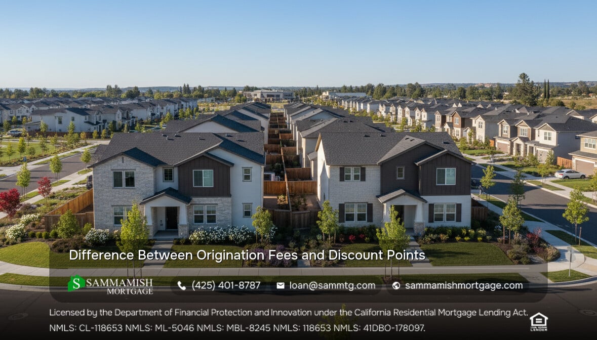 The Difference Between Mortgage Origination Fee and Discount Points