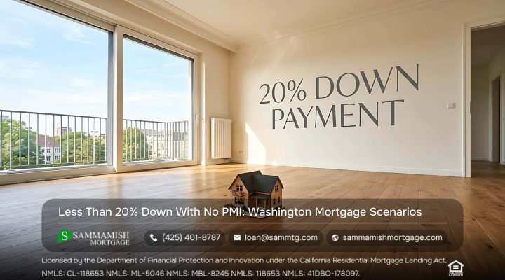 Less Than 20% Down With No PMI: Washington Mortgage Strategies
