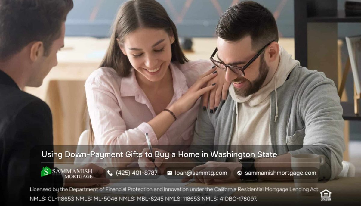 Washington State Down-Payment Gifts Explained