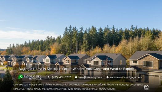 Buying a Home in Seattle in Fall or Winter: Pros, Cons, and What to Expect