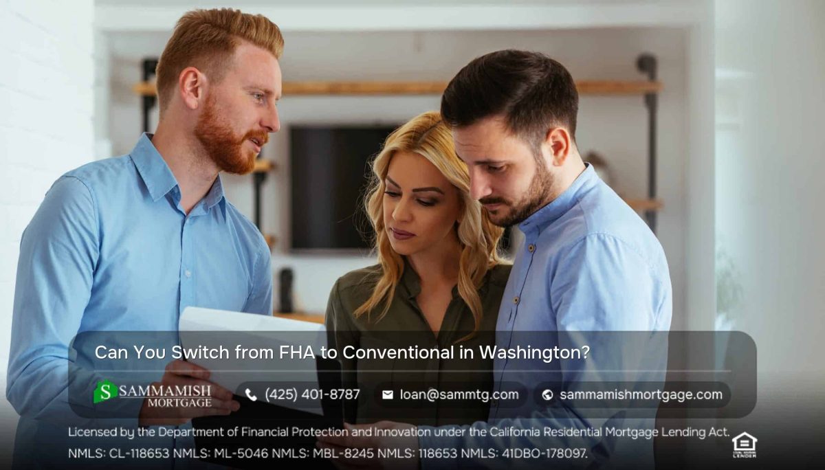 Can I Switch from FHA to Conventional Before Closing in Washington?