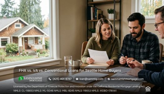 FHA vs. VA vs. Conventional Loans for Seattle Home Buyers