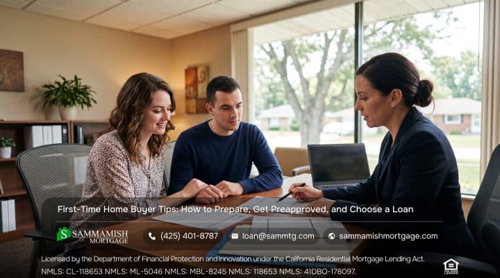 First-Time Home Buyer Tips: How to Prepare, Get Preapproved, and Choose a Loan