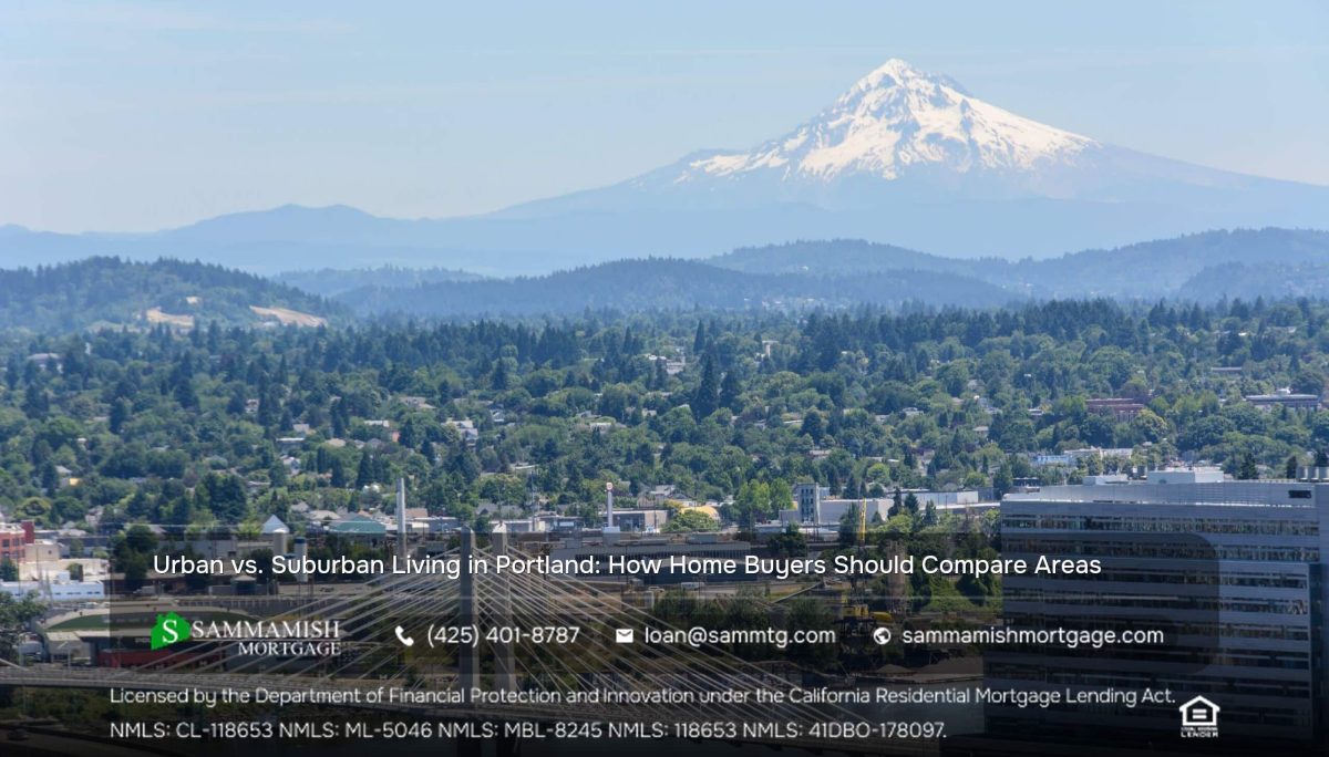Urban vs. Suburban Living in Portland: How Home Buyers Should Compare Areas