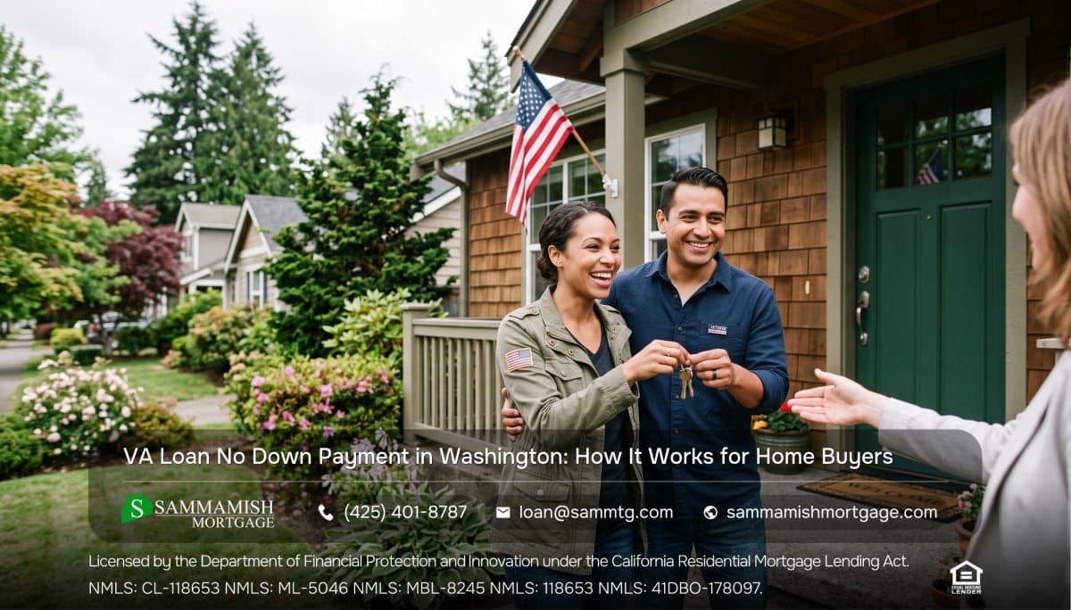VA Loan With No Down Payment in Washington