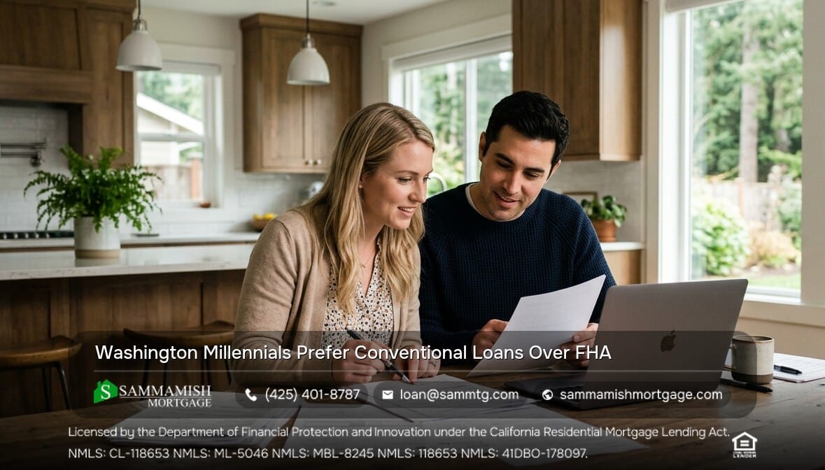 Washington Millennials Choose Conventional Loans Over FHA