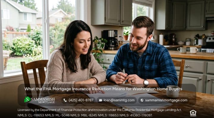 What the FHA Mortgage Insurance Reduction Means for Washington Home Buyers