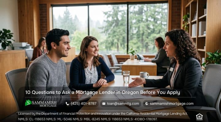 10 Questions to Ask a Mortgage Lender in Oregon Before You Apply
