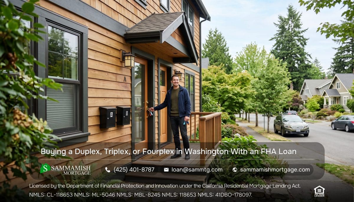 Buying a Duplex, Triplex, or Fourplex in Washington With an FHA Loan