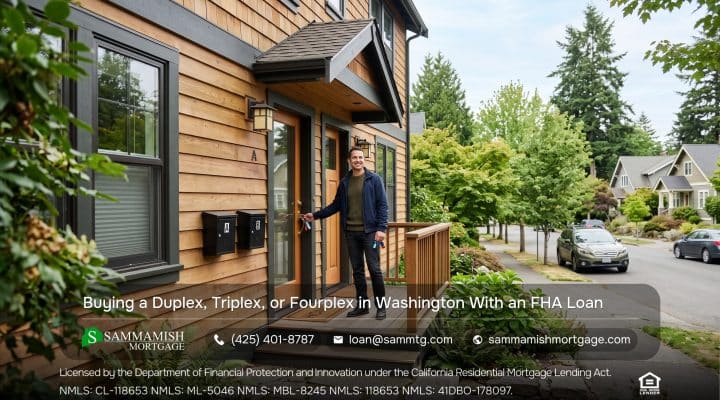 Buying a Duplex, Triplex, or Fourplex in Washington With an FHA Loan