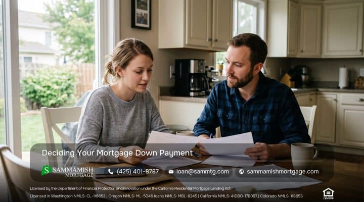 Deciding Your Mortgage Down Payment