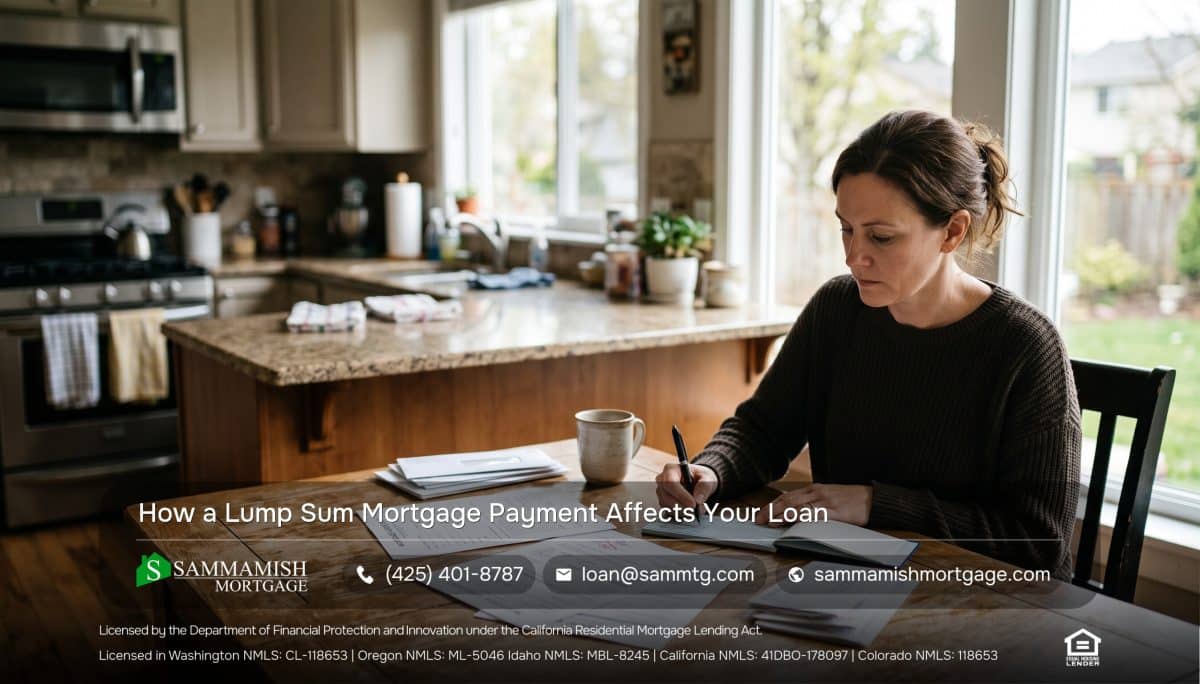 How a Lump Sum Mortgage Payment Affects Your Loan