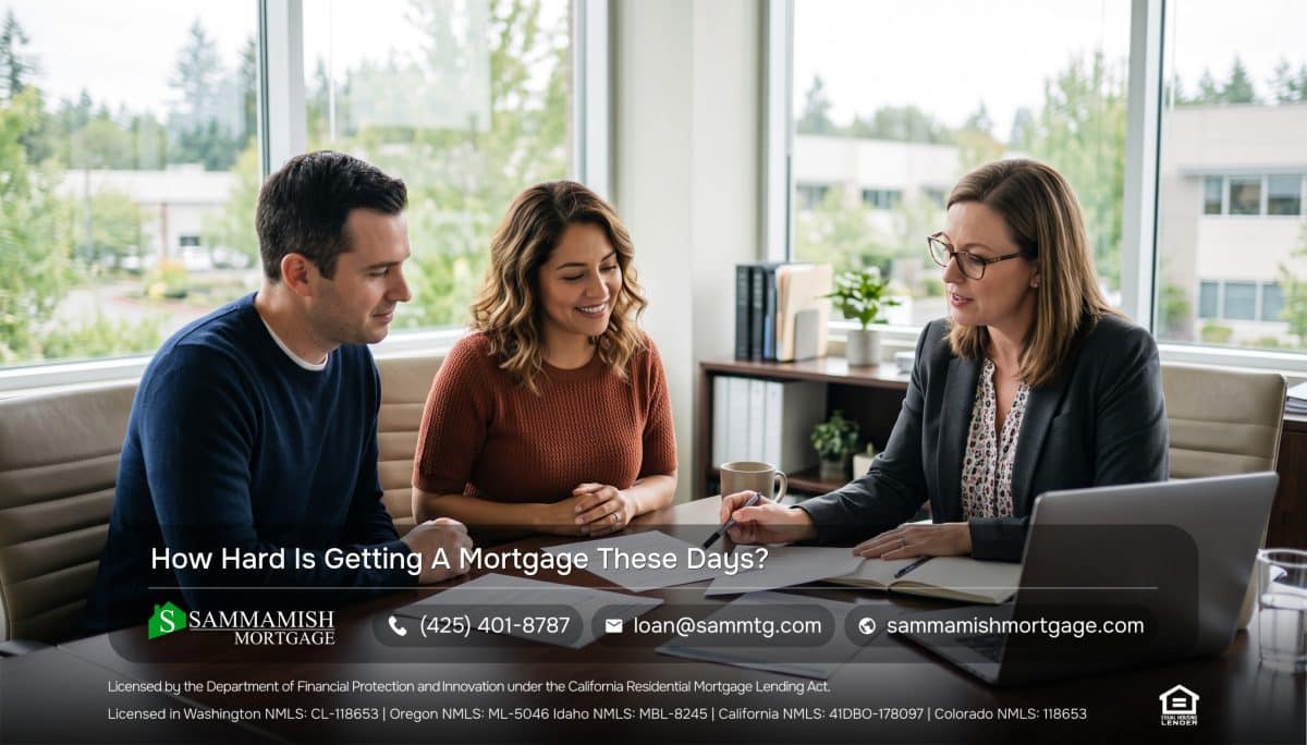 How Hard Is Getting A Mortgage These Days?
