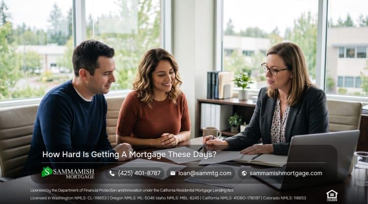 How Hard Is Getting A Mortgage These Days?