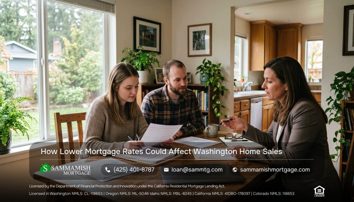 How Lower Mortgage Rates Could Affect Washington Home Sales