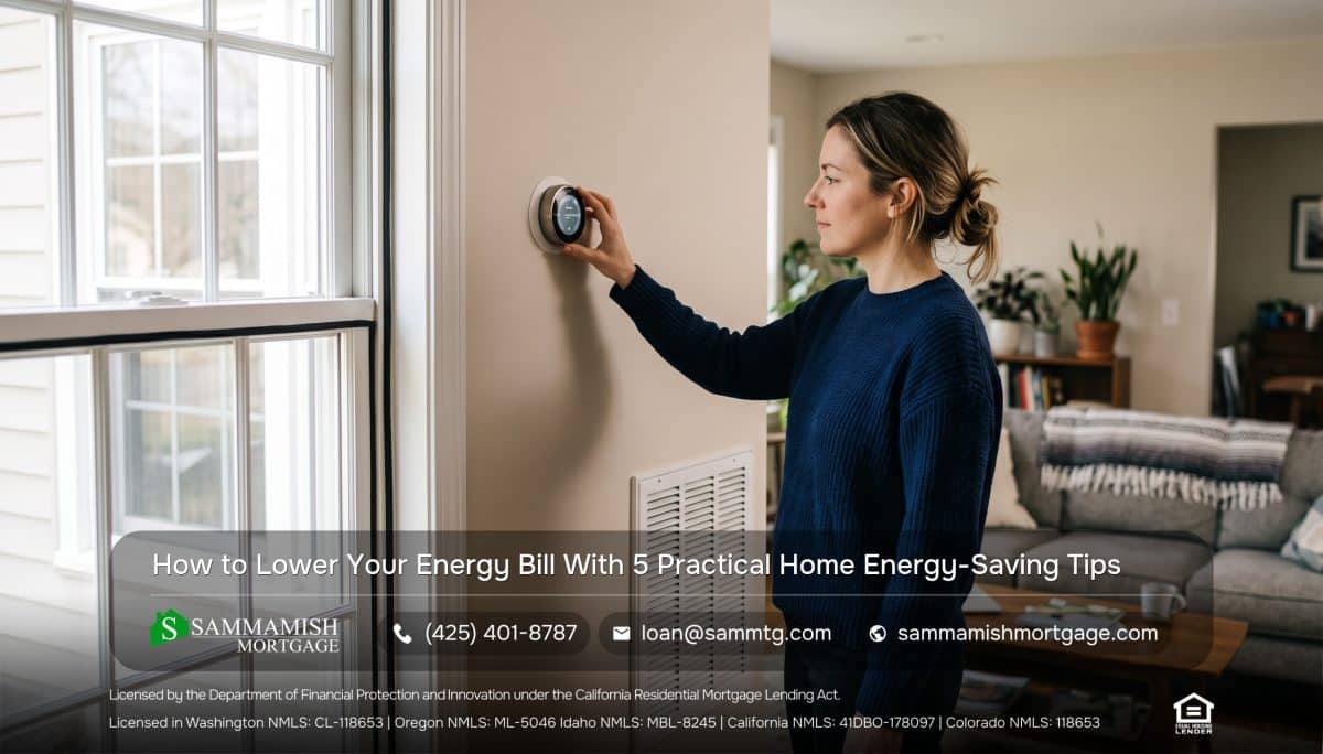 How to Lower Your Energy Bill With 5 Practical Home Energy-Saving Tips