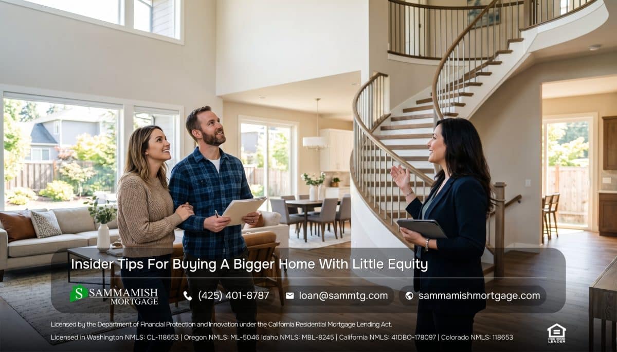 Insider Tips For Buying A Bigger Home With Little Equity