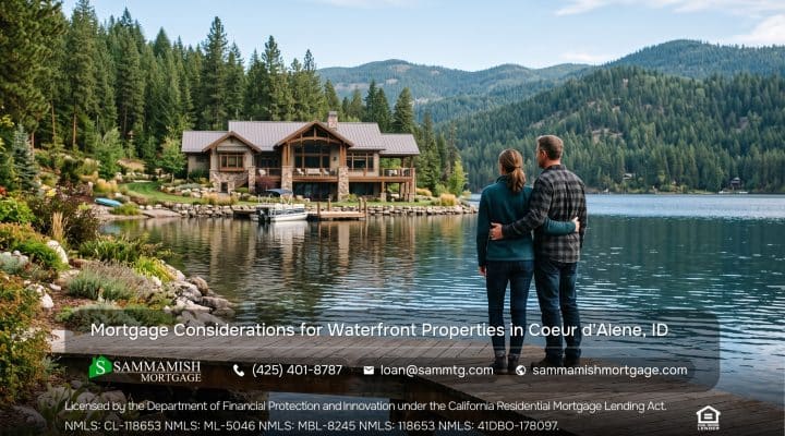 Mortgage Considerations for Waterfront Properties in Coeur d’Alene, ID