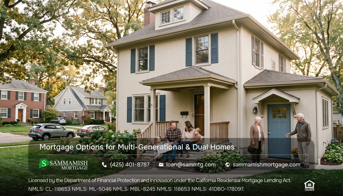 Mortgage Options for Multi‑Generational Homes or Dual Homes