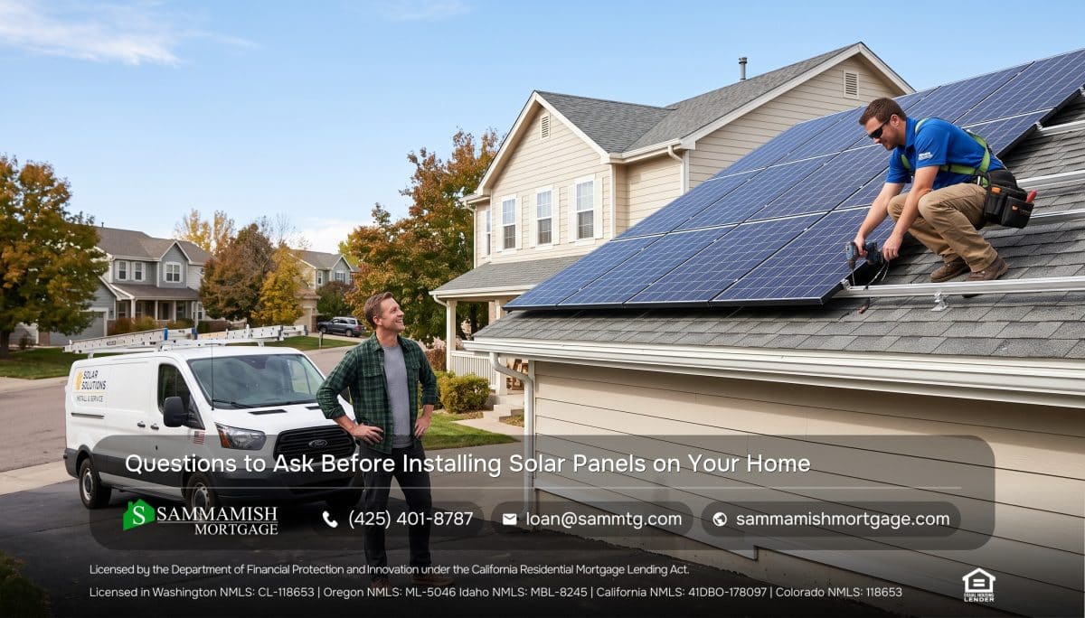 Questions to Ask Before Installing Solar Panels on Your Home
