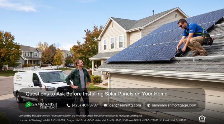 Questions to Ask Before Installing Solar Panels on Your Home