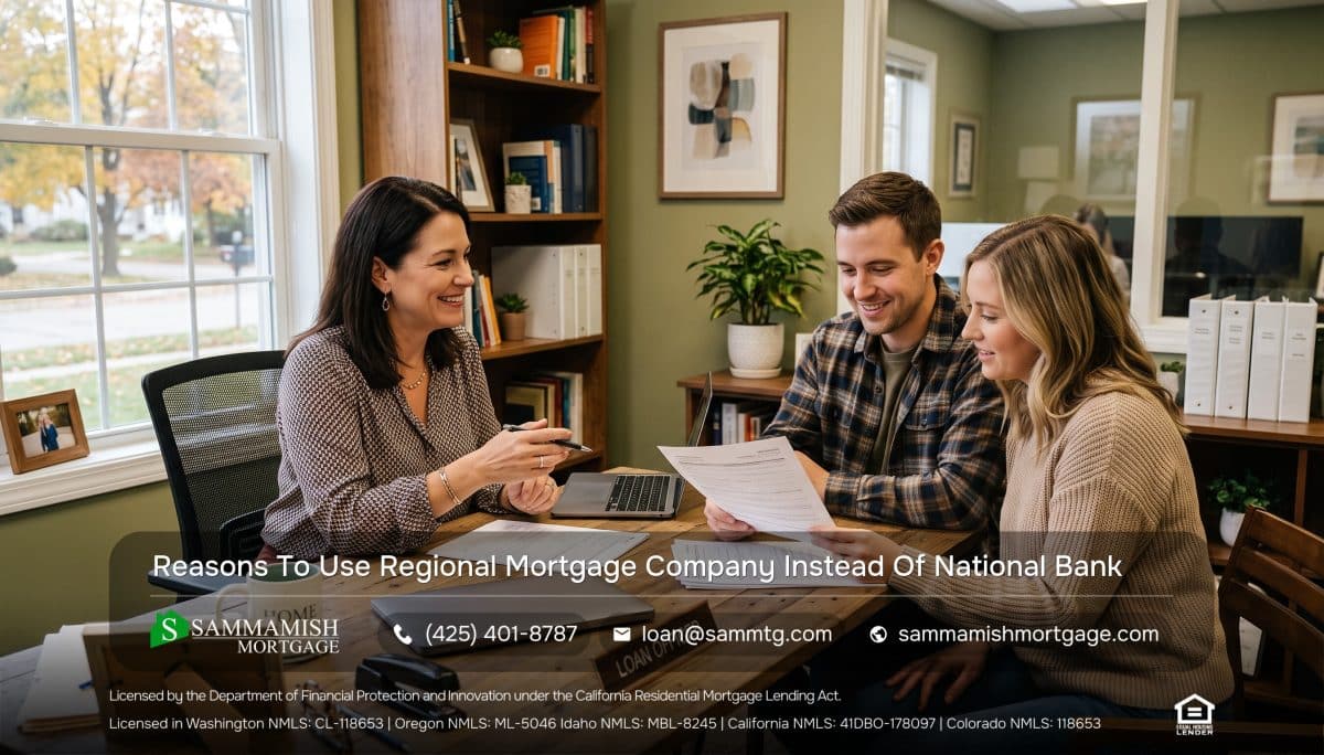 4 Reasons To Use Regional Mortgage Company Instead Of National Bank