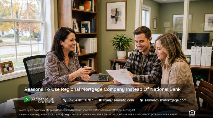 4 Reasons To Use Regional Mortgage Company Instead Of National Bank
