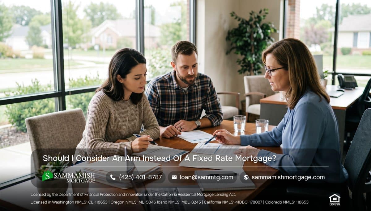 Should I Consider An Arm Instead Of A Fixed Rate Mortgage?