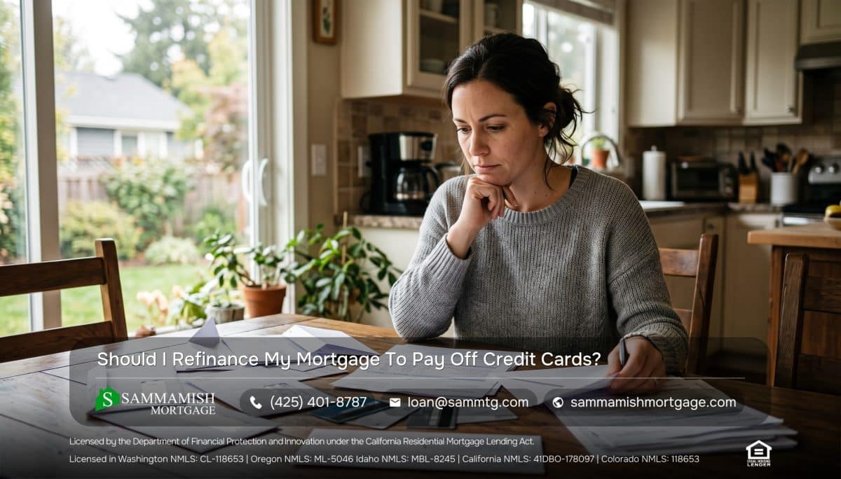 Should I Refinance My Mortgage To Pay Off Credit Cards?