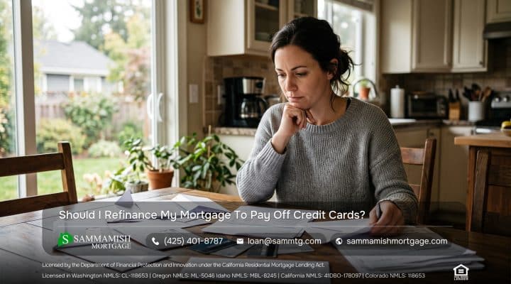 Should I Refinance My Mortgage To Pay Off Credit Cards?