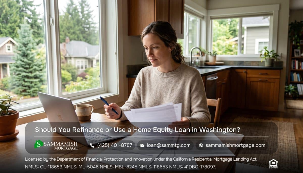 Should You Refinance or Use a Home Equity Loan in Washington?