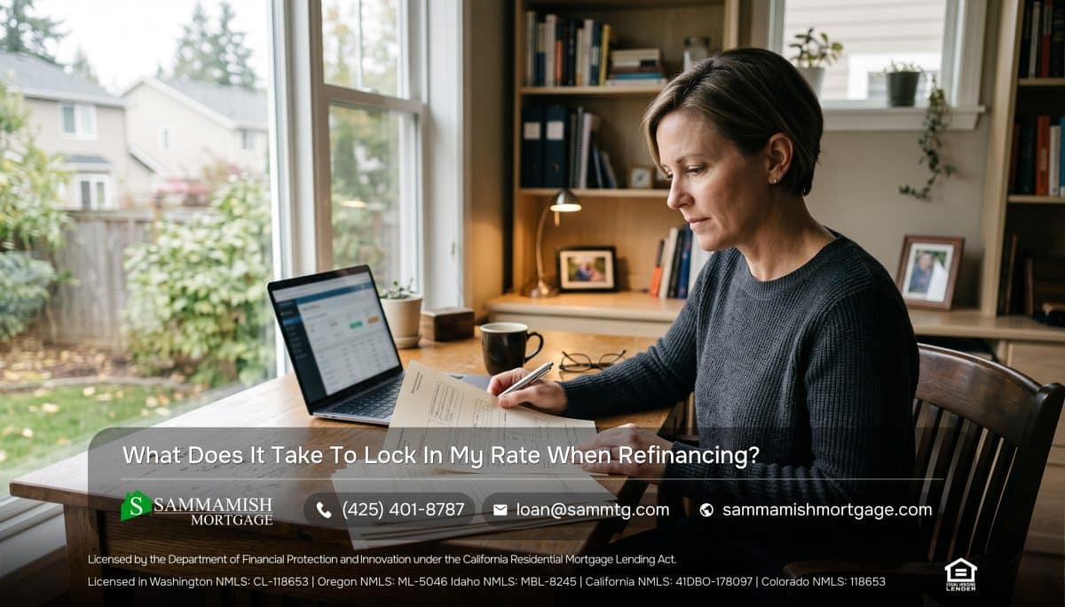 What Does It Take To Lock In My Rate When Refinancing My Home?