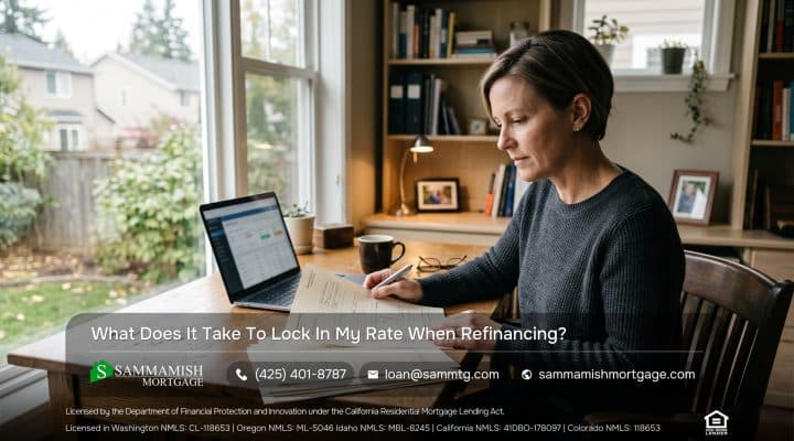 What Does It Take To Lock In My Rate When Refinancing My Home?