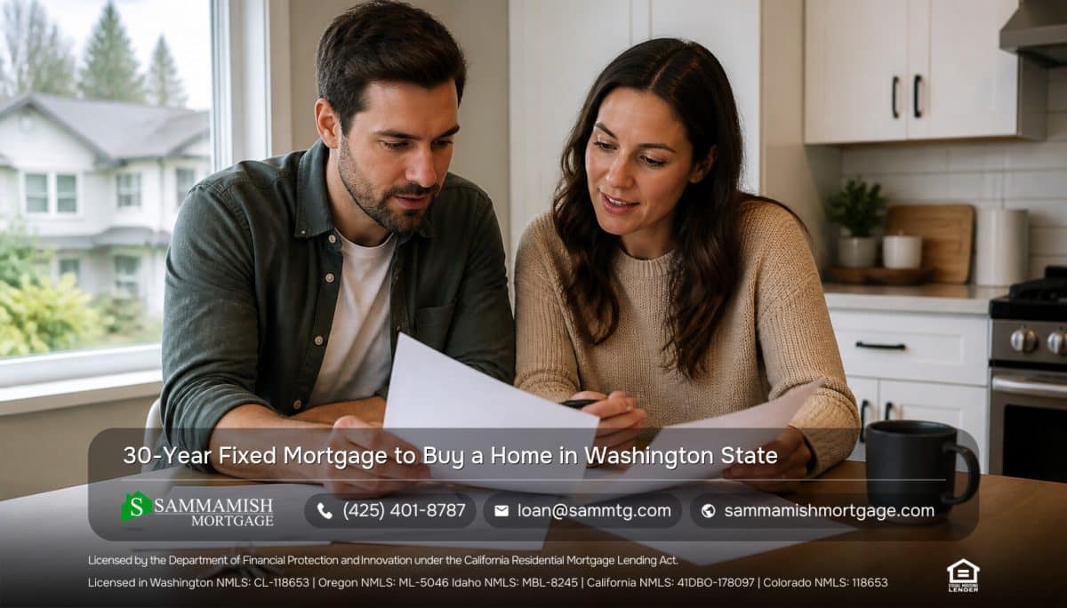 Using a 30-Year Fixed-Rate Mortgage to Buy a Home in Washington